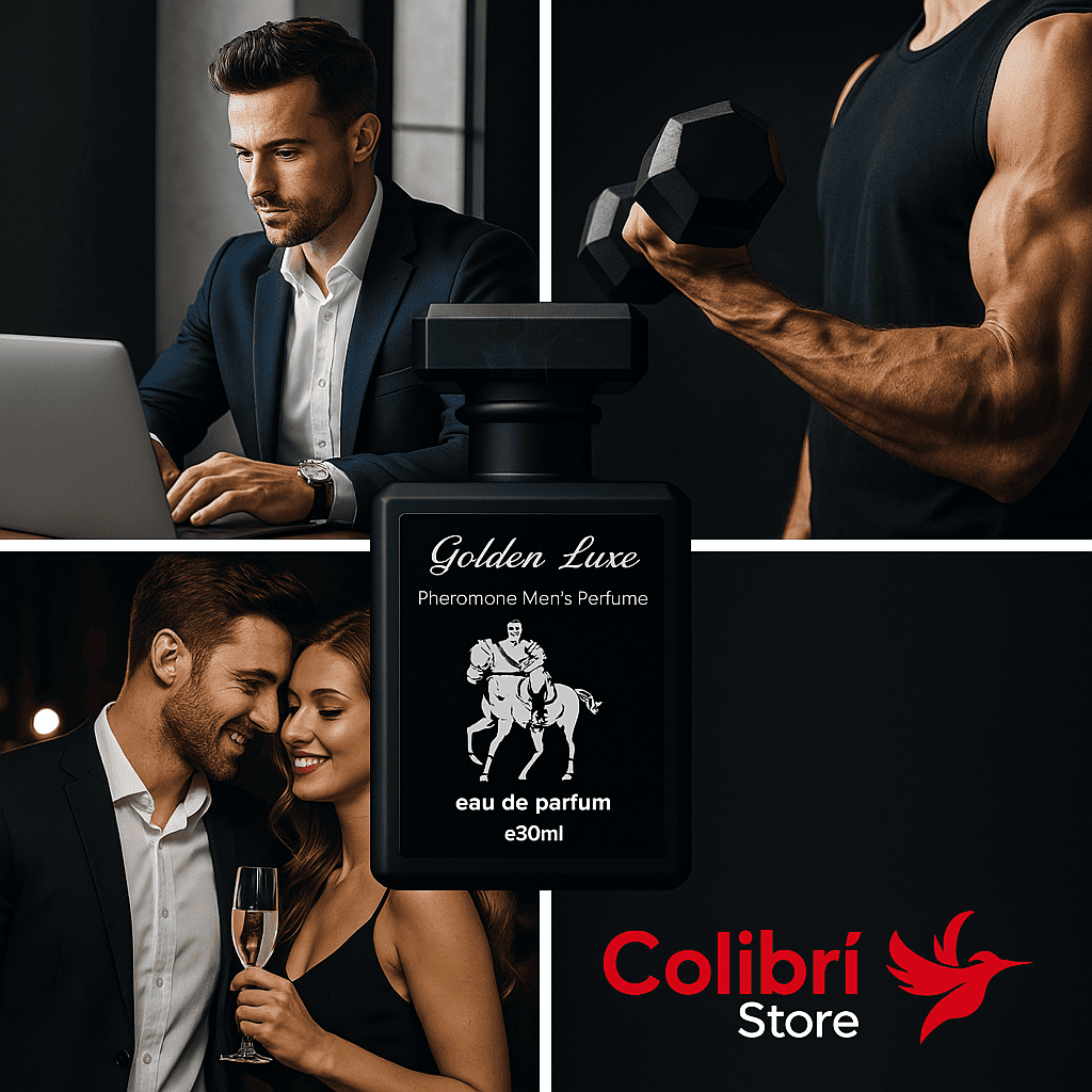 🧲 Golden Lure™ 2x1 + Ebook de Regalo | Perfume de feromonas para Atraer y Conquistar